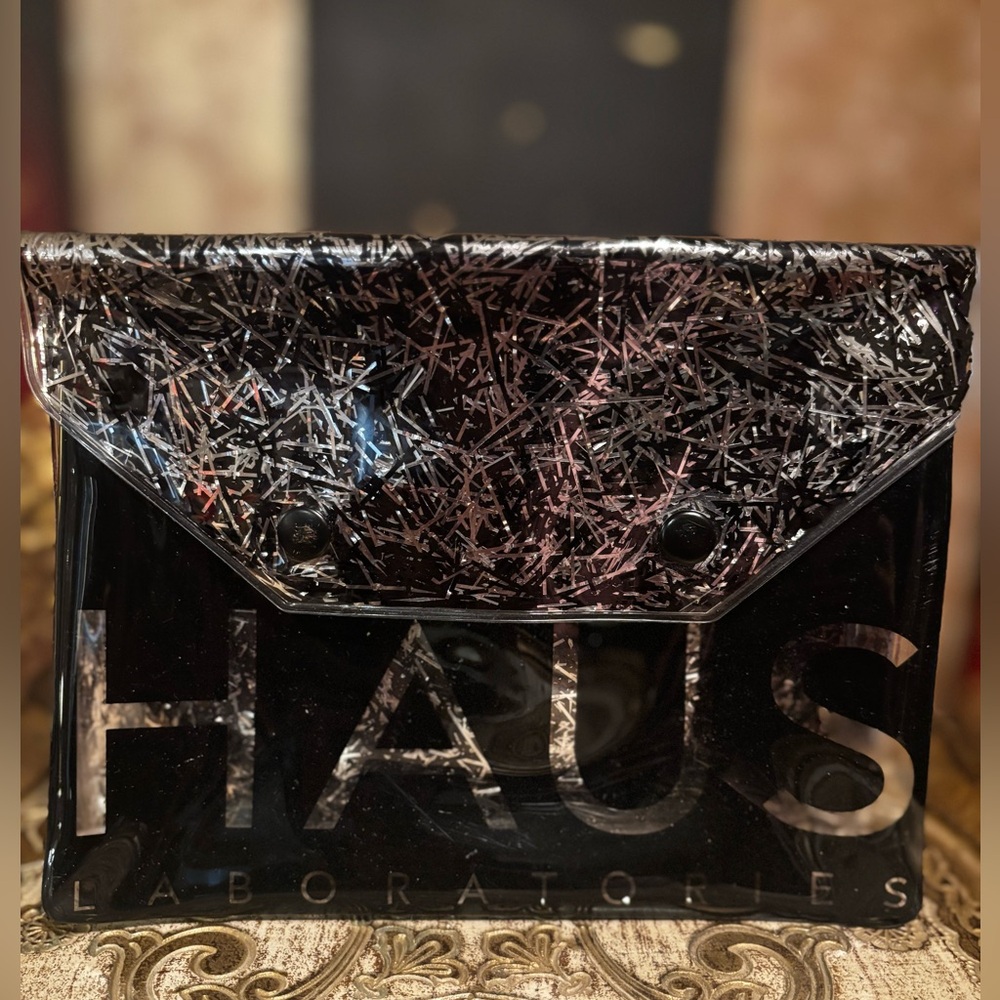 Haus Laboratories By Lady Gaga Black Tinsel Clutch